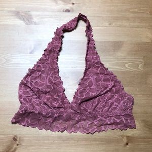 PINK Victoria’s Secret Flower Lace Bralette